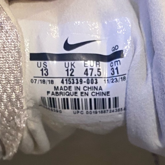 Nike field high jump cleats men’s size 13 - Picture 7 of 16